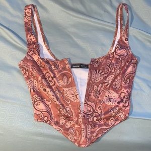 Shein Small Corset Top